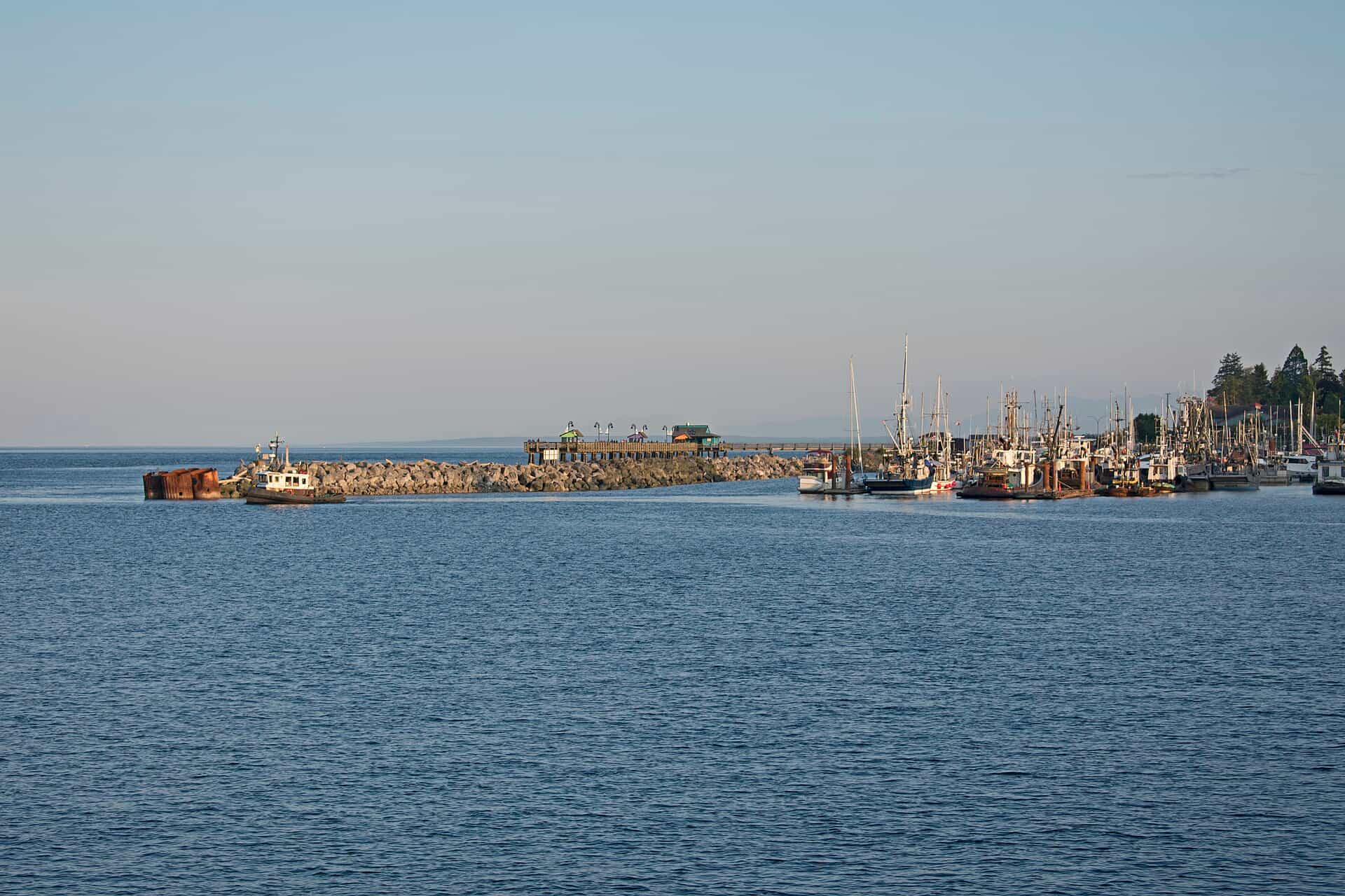 Fisherman's Wharf in Campbell River