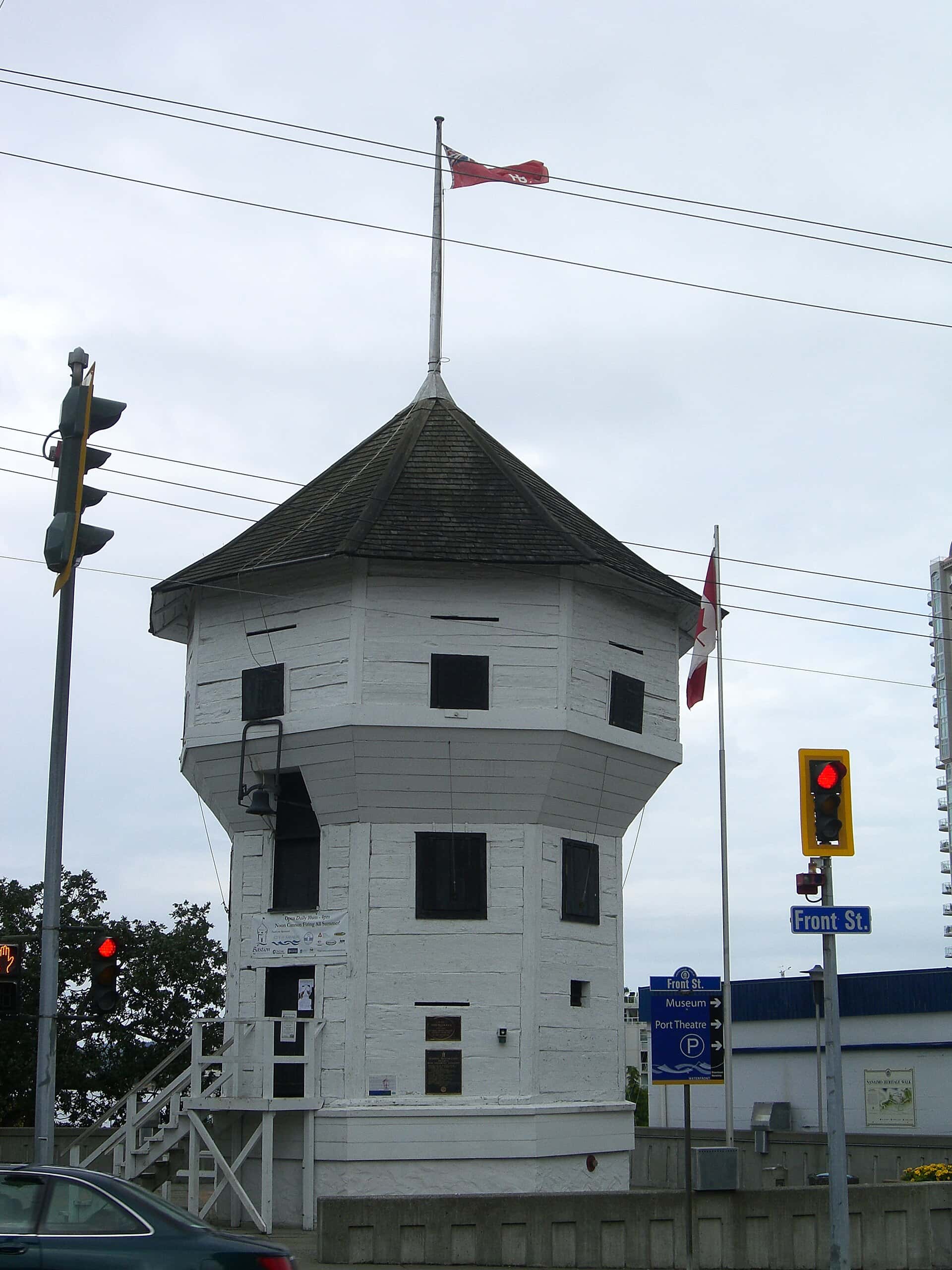 The Nanaimo Bastion, historic downtown landmark