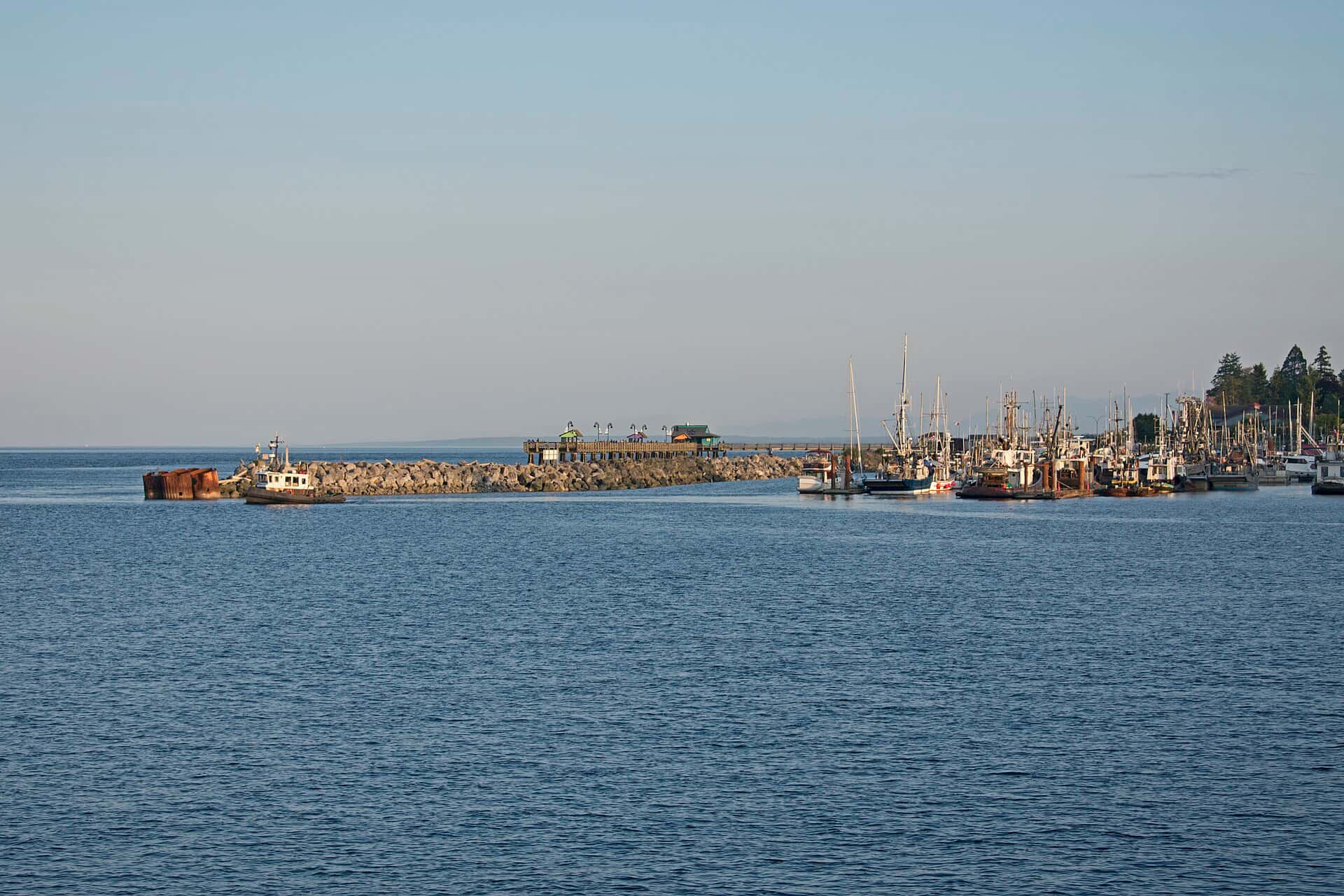 Fisherman's Wharf in Campbell River