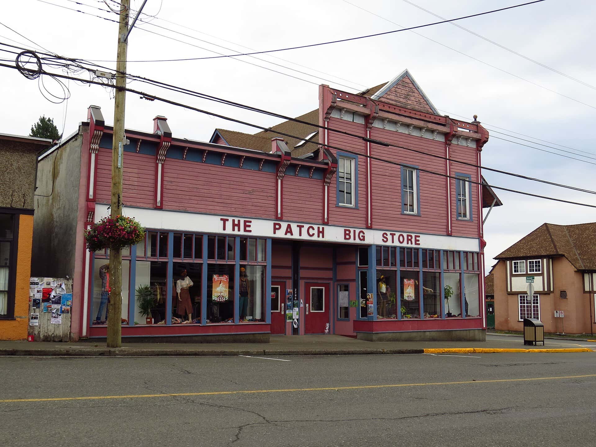 Historic main street in Cumberland