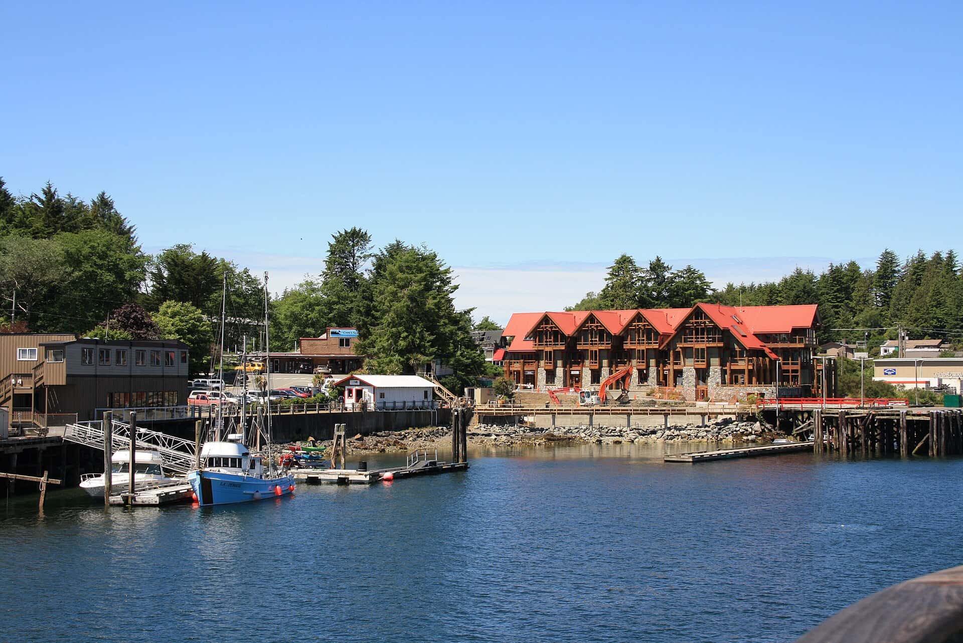 Ucluelet harbour