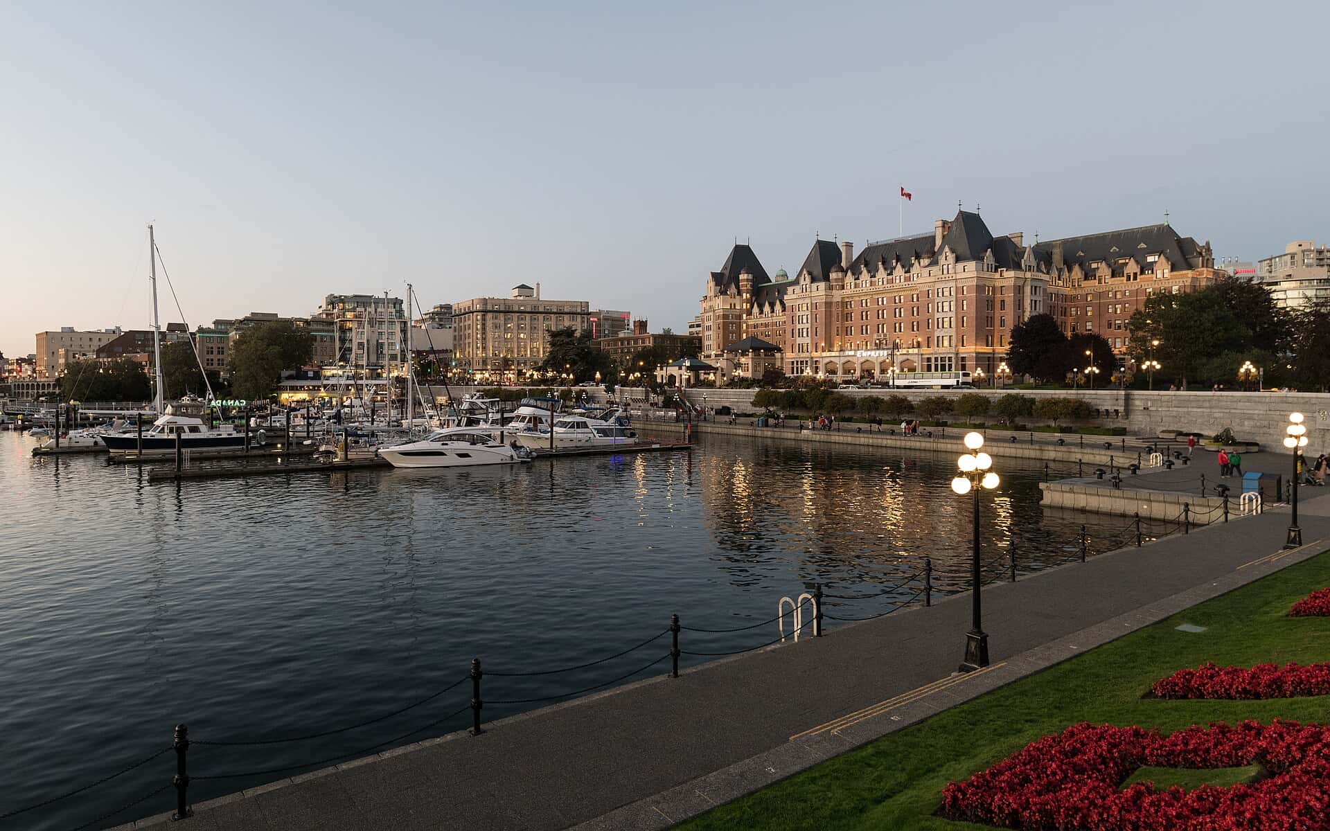 Inner Harbour and the Empress Hotel, Victoria